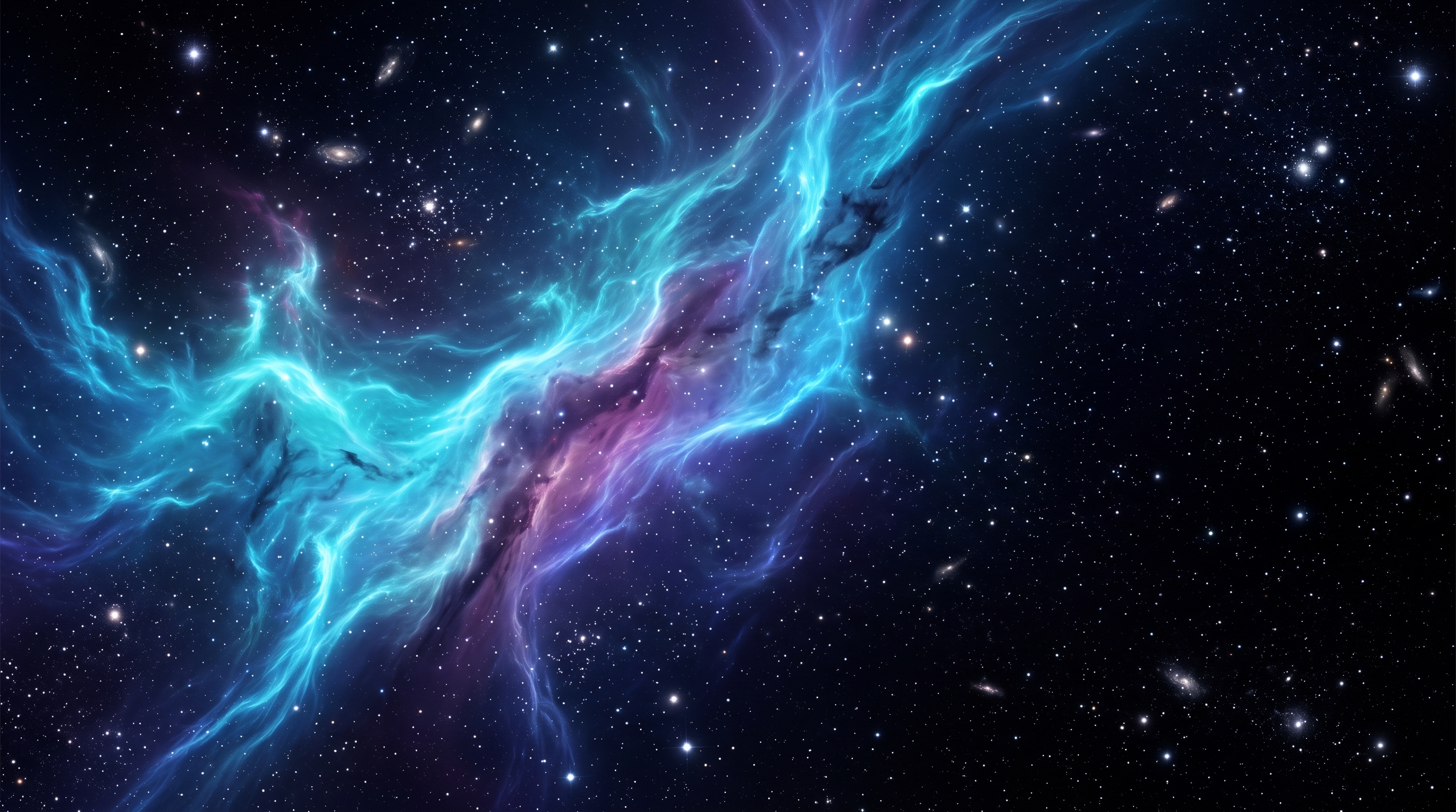 Cinematic story visual for Nebula AI Group